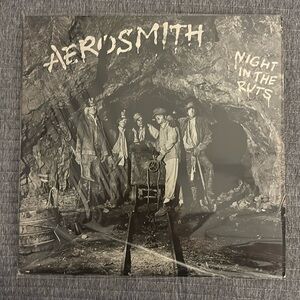 Aerosmith a night in the ruts vinyl record album like new condition